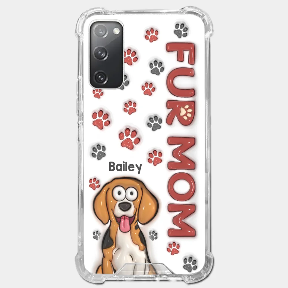 Pets Know How To Cheer You Up - Dog & Cat Personalized Custom 3D Inflated Effect Printed Clear Phone Case - Gift For Pet Owners, Pet Lovers