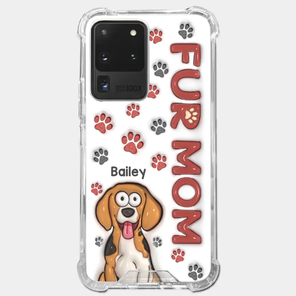 Pets Know How To Cheer You Up - Dog & Cat Personalized Custom 3D Inflated Effect Printed Clear Phone Case - Gift For Pet Owners, Pet Lovers