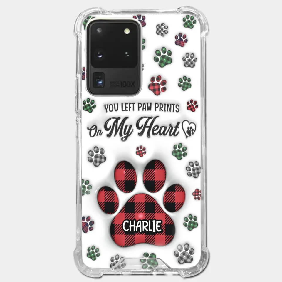 In Loving Memory Of Our Furry Friends - Memorial Personalized Custom 3D Inflated Effect Printed Clear Phone Case - Sympathy Gift, Christmas Gift For Pet Owners, Pet Lovers