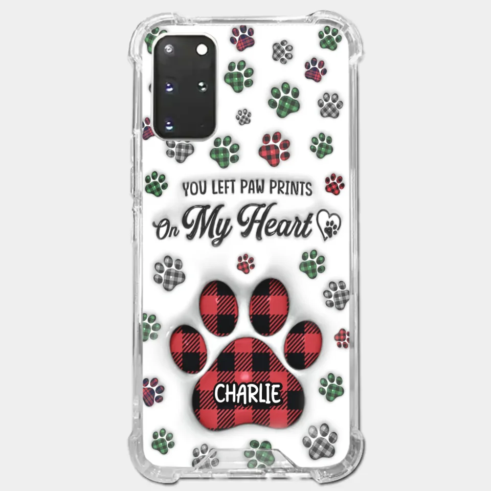 In Loving Memory Of Our Furry Friends - Memorial Personalized Custom 3D Inflated Effect Printed Clear Phone Case - Sympathy Gift, Christmas Gift For Pet Owners, Pet Lovers