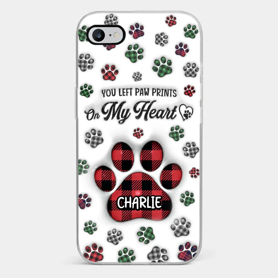 In Loving Memory Of Our Furry Friends - Memorial Personalized Custom 3D Inflated Effect Printed Clear Phone Case - Sympathy Gift, Christmas Gift For Pet Owners, Pet Lovers