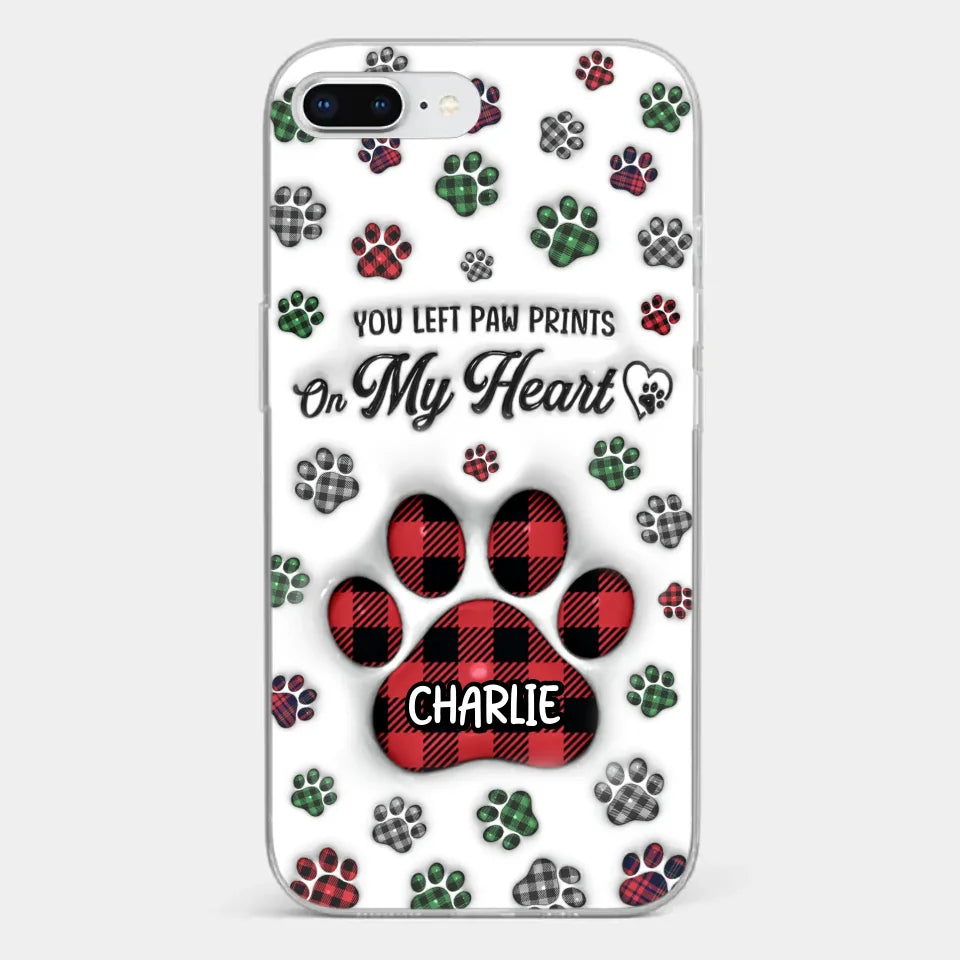 In Loving Memory Of Our Furry Friends - Memorial Personalized Custom 3D Inflated Effect Printed Clear Phone Case - Sympathy Gift, Christmas Gift For Pet Owners, Pet Lovers