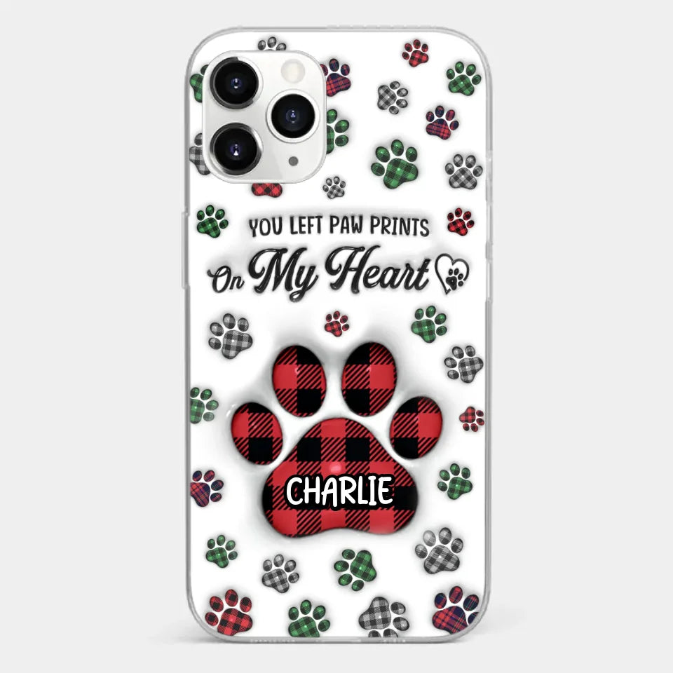 In Loving Memory Of Our Furry Friends - Memorial Personalized Custom 3D Inflated Effect Printed Clear Phone Case - Sympathy Gift, Christmas Gift For Pet Owners, Pet Lovers