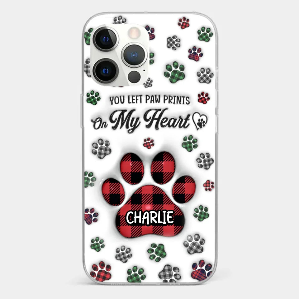 In Loving Memory Of Our Furry Friends - Memorial Personalized Custom 3D Inflated Effect Printed Clear Phone Case - Sympathy Gift, Christmas Gift For Pet Owners, Pet Lovers