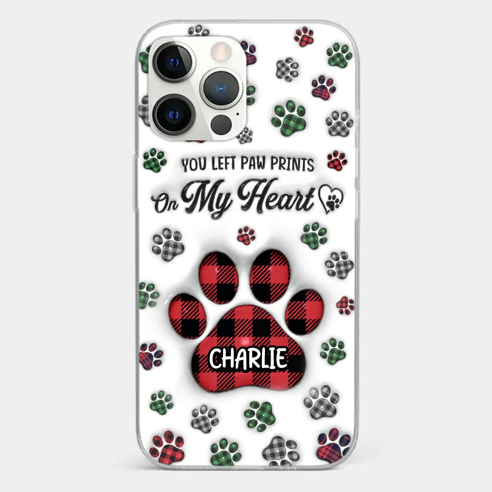In Loving Memory Of Our Furry Friends - Memorial Personalized Custom 3D Inflated Effect Printed Clear Phone Case - Sympathy Gift, Christmas Gift For Pet Owners, Pet Lovers