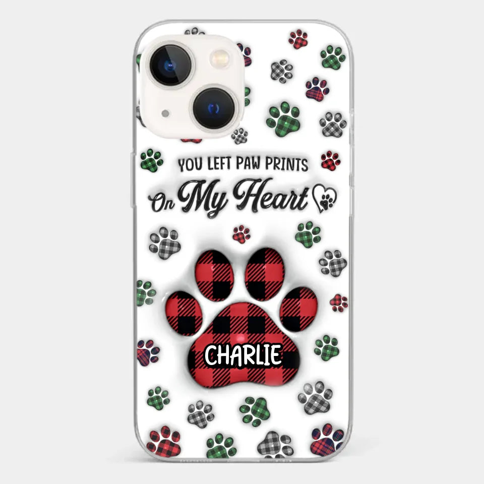 In Loving Memory Of Our Furry Friends - Memorial Personalized Custom 3D Inflated Effect Printed Clear Phone Case - Sympathy Gift, Christmas Gift For Pet Owners, Pet Lovers