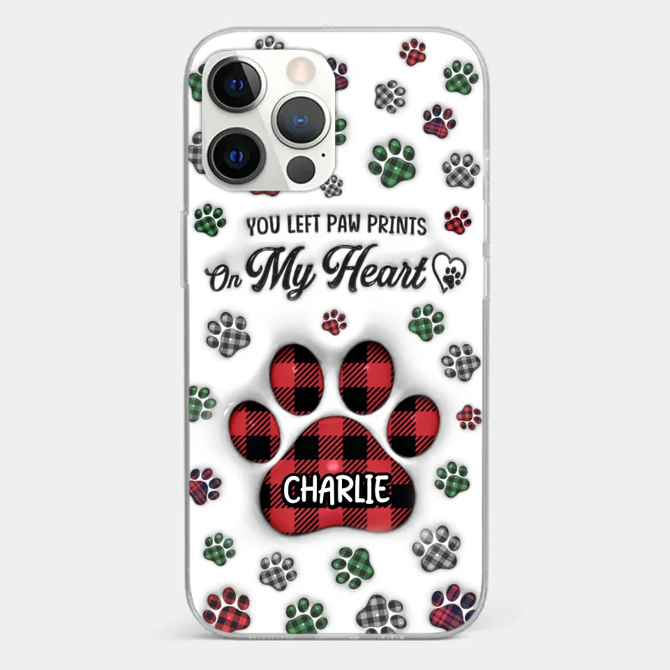 In Loving Memory Of Our Furry Friends - Memorial Personalized Custom 3D Inflated Effect Printed Clear Phone Case - Sympathy Gift, Christmas Gift For Pet Owners, Pet Lovers