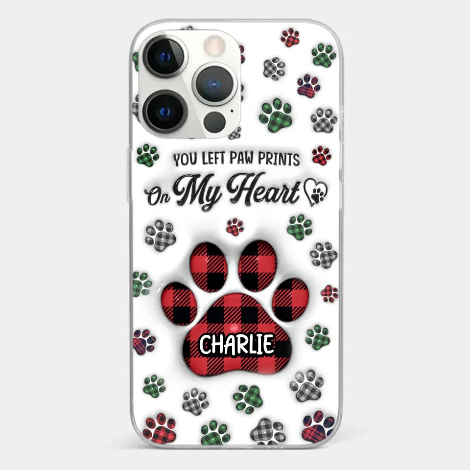 In Loving Memory Of Our Furry Friends - Memorial Personalized Custom 3D Inflated Effect Printed Clear Phone Case - Sympathy Gift, Christmas Gift For Pet Owners, Pet Lovers