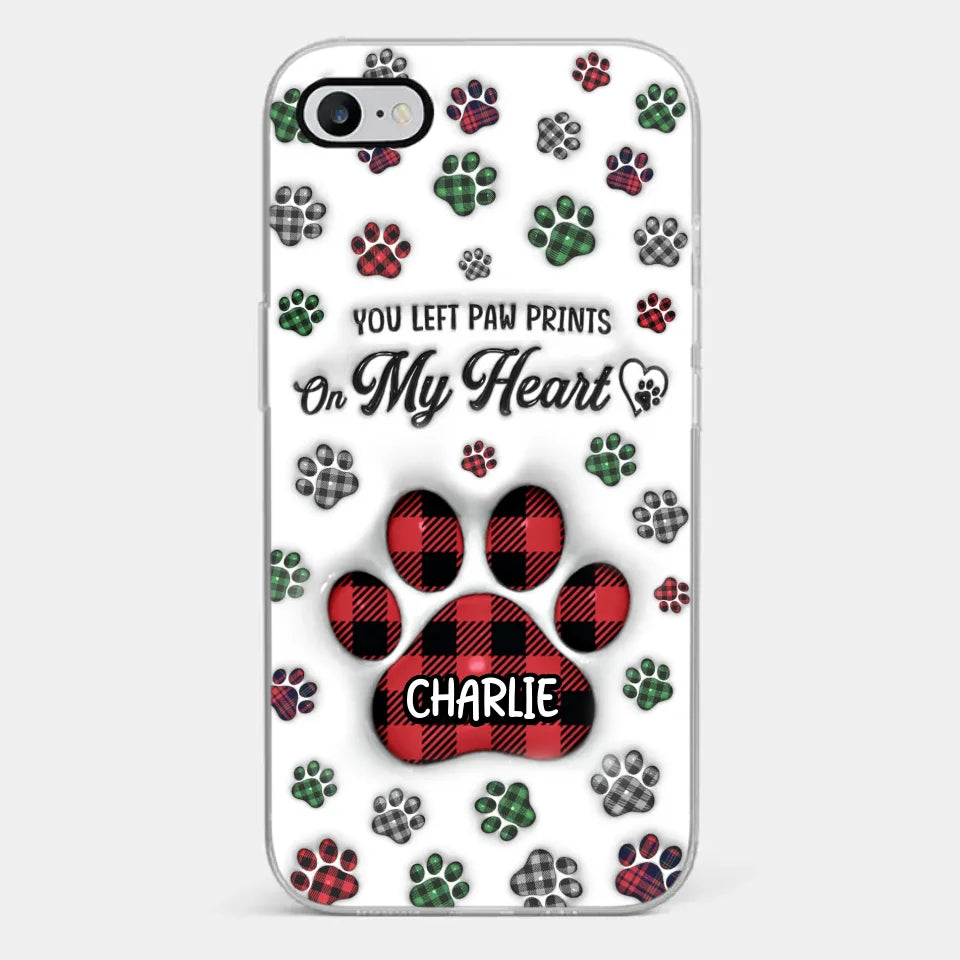 In Loving Memory Of Our Furry Friends - Memorial Personalized Custom 3D Inflated Effect Printed Clear Phone Case - Sympathy Gift, Christmas Gift For Pet Owners, Pet Lovers
