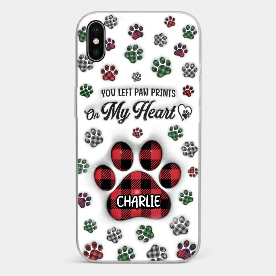 In Loving Memory Of Our Furry Friends - Memorial Personalized Custom 3D Inflated Effect Printed Clear Phone Case - Sympathy Gift, Christmas Gift For Pet Owners, Pet Lovers