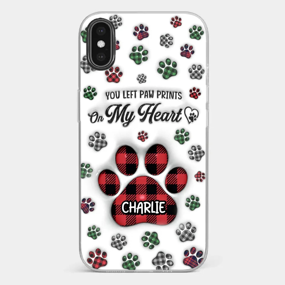 In Loving Memory Of Our Furry Friends - Memorial Personalized Custom 3D Inflated Effect Printed Clear Phone Case - Sympathy Gift, Christmas Gift For Pet Owners, Pet Lovers