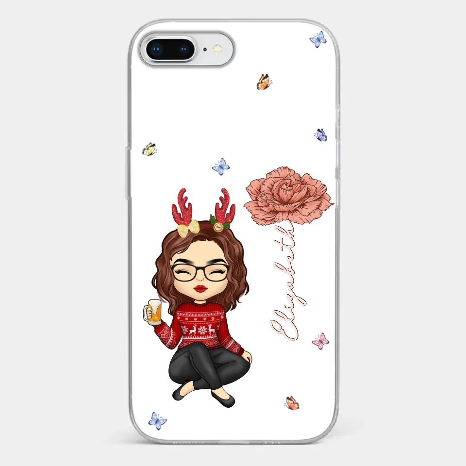 You Always Know How To Make Me Smile - Bestie Personalized Custom Clear Phone Case - Christmas Gift For Best Friends, BFF, Sisters