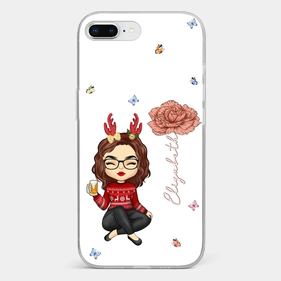You Always Know How To Make Me Smile - Bestie Personalized Custom Clear Phone Case - Christmas Gift For Best Friends, BFF, Sisters