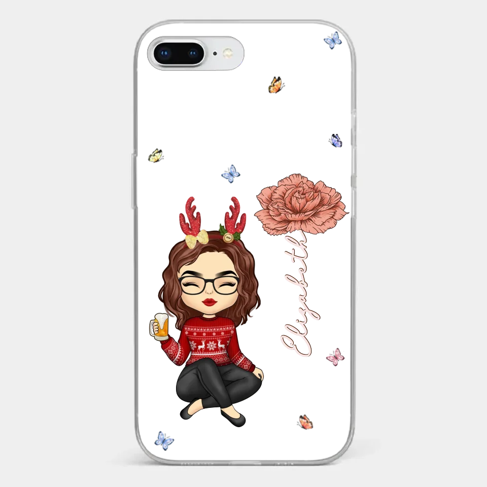 You Always Know How To Make Me Smile - Bestie Personalized Custom Clear Phone Case - Christmas Gift For Best Friends, BFF, Sisters