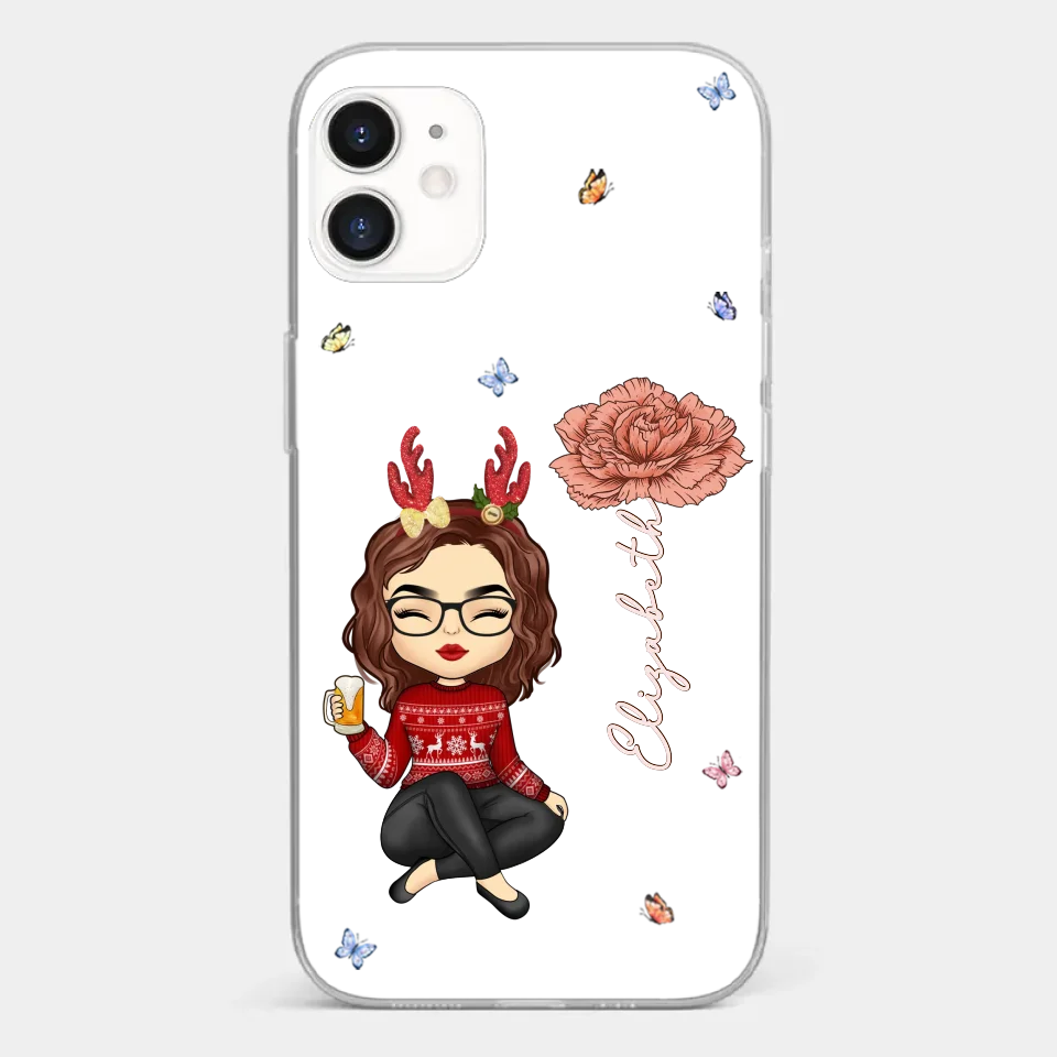 You Always Know How To Make Me Smile - Bestie Personalized Custom Clear Phone Case - Christmas Gift For Best Friends, BFF, Sisters