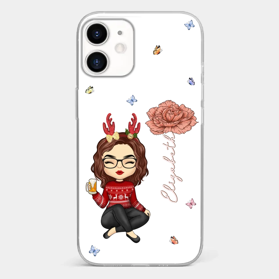 You Always Know How To Make Me Smile - Bestie Personalized Custom Clear Phone Case - Christmas Gift For Best Friends, BFF, Sisters