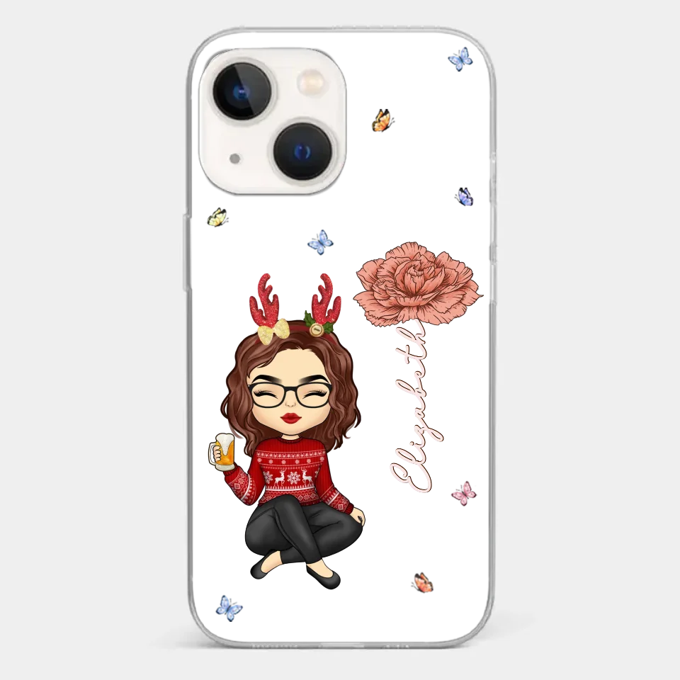 You Always Know How To Make Me Smile - Bestie Personalized Custom Clear Phone Case - Christmas Gift For Best Friends, BFF, Sisters
