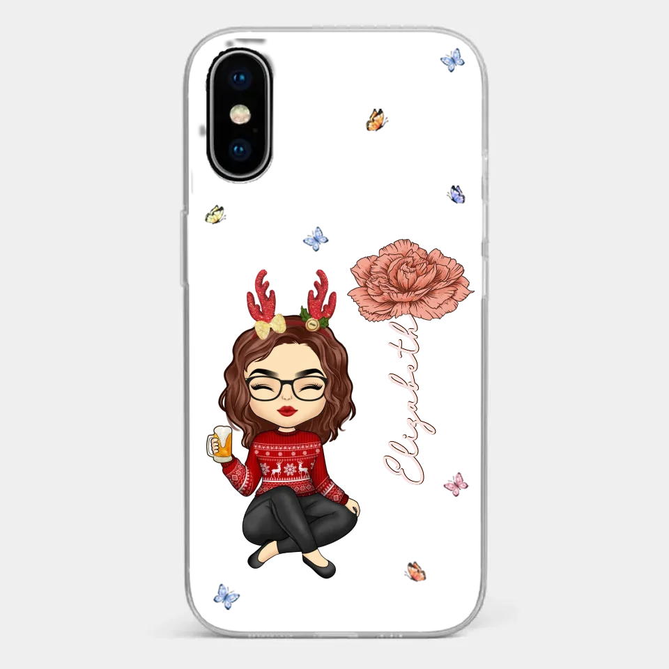 You Always Know How To Make Me Smile - Bestie Personalized Custom Clear Phone Case - Christmas Gift For Best Friends, BFF, Sisters