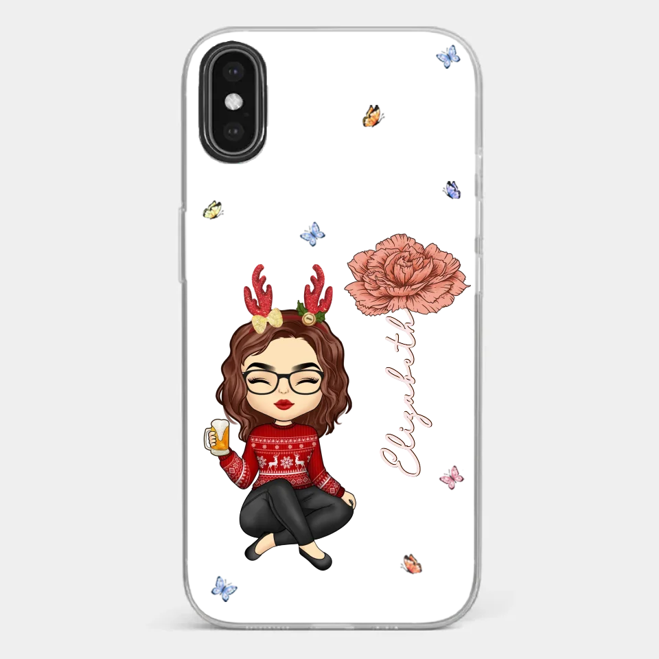 You Always Know How To Make Me Smile - Bestie Personalized Custom Clear Phone Case - Christmas Gift For Best Friends, BFF, Sisters