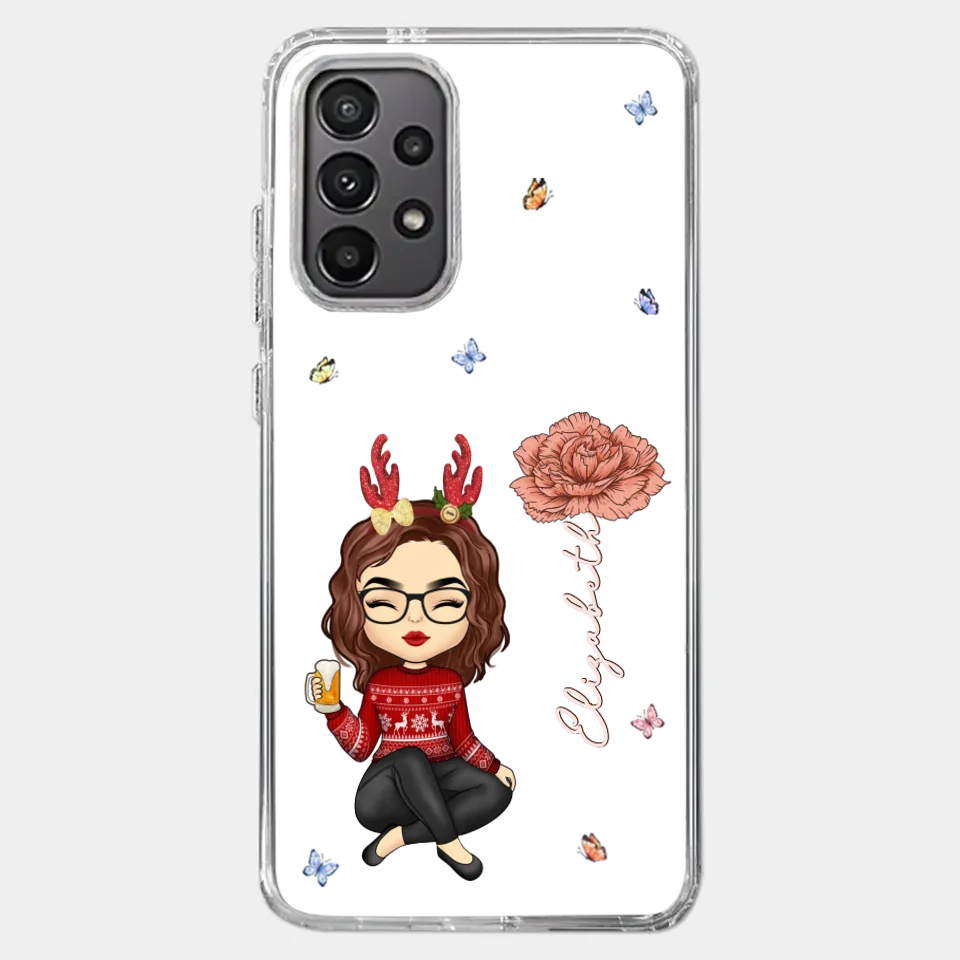 You Always Know How To Make Me Smile - Bestie Personalized Custom Clear Phone Case - Christmas Gift For Best Friends, BFF, Sisters