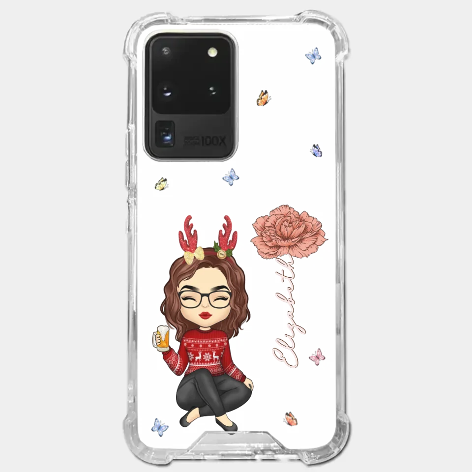 You Always Know How To Make Me Smile - Bestie Personalized Custom Clear Phone Case - Christmas Gift For Best Friends, BFF, Sisters