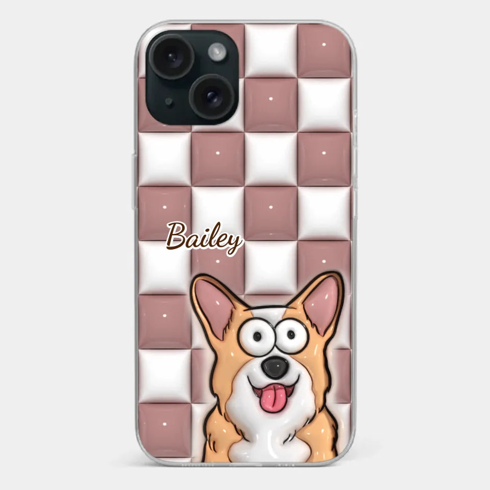 Embracing The Purrfection Of Life - Dog & Cat Personalized Custom 3D Inflated Effect Printed Clear Phone Case - Gift For Pet Owners, Pet Lovers
