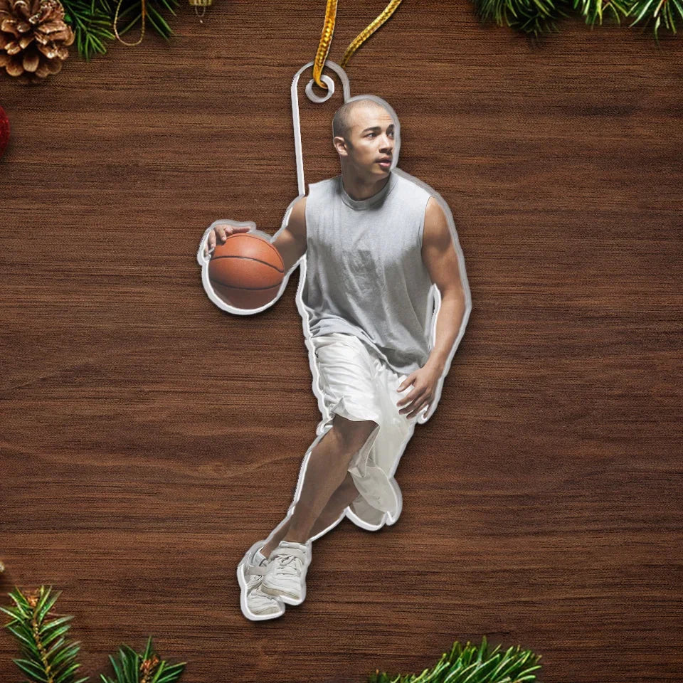 Custom Photo Keep Pushing Your Limits And Enjoy The Journey - Personalized Custom Ornament - Acrylic Custom Shaped - Christmas Gift For Sport Lovers, Sport Players