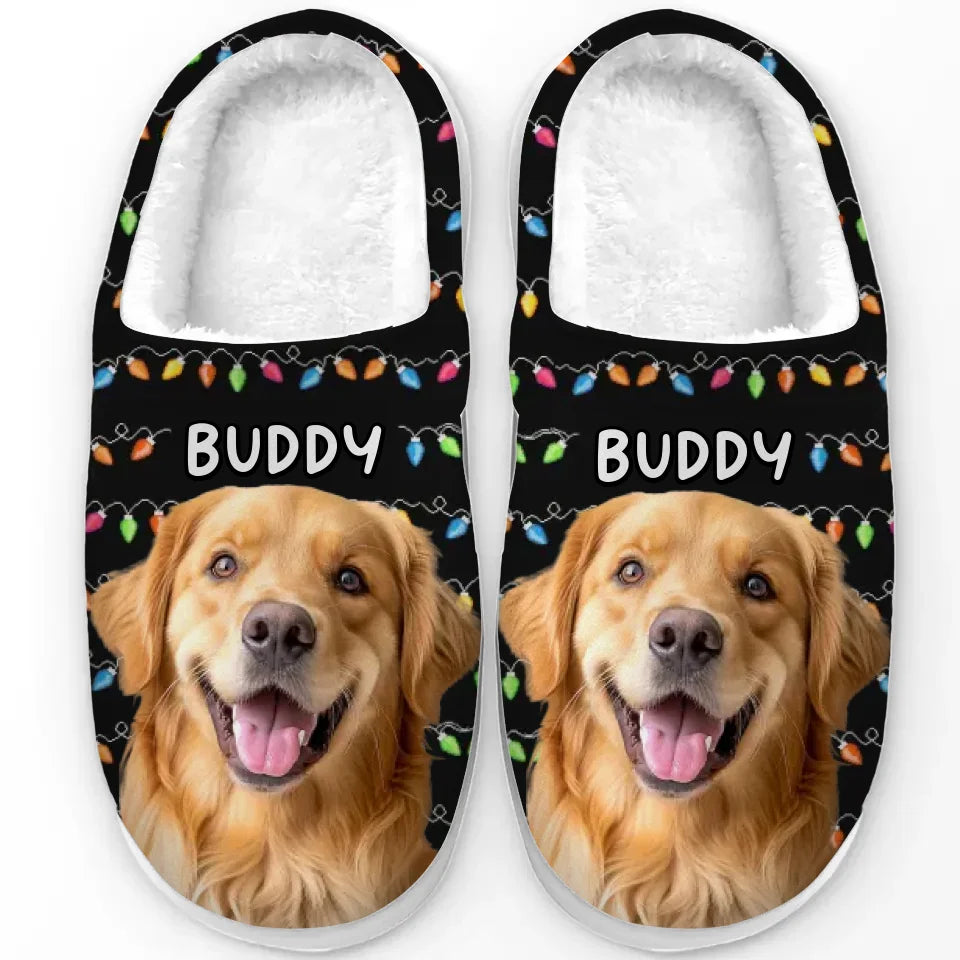 Custom Photo Nothing Says Comfort Like A Cozy Pair Of Slippers For Pet Lovers - Dog & Cat Personalized Custom Fluffy Slippers - Christmas Gift For Pet Owners, Pet Lovers
