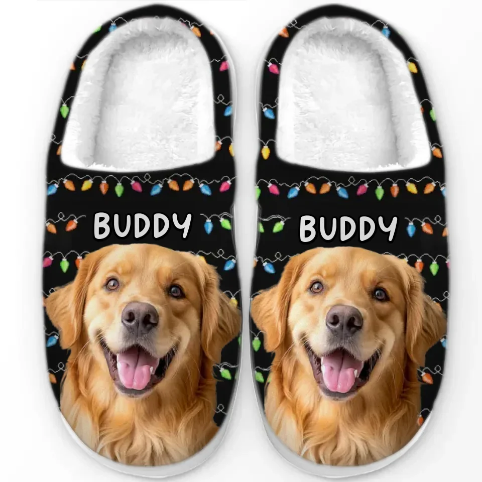 Custom Photo Nothing Says Comfort Like A Cozy Pair Of Slippers For Pet Lovers - Dog & Cat Personalized Custom Fluffy Slippers - Christmas Gift For Pet Owners, Pet Lovers