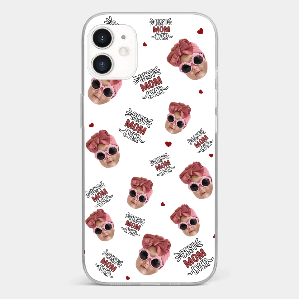 Custom Photo My Favorite People Call Me Grandma - Family Personalized Custom Clear Phone Case - Gift For Mom, Grandma