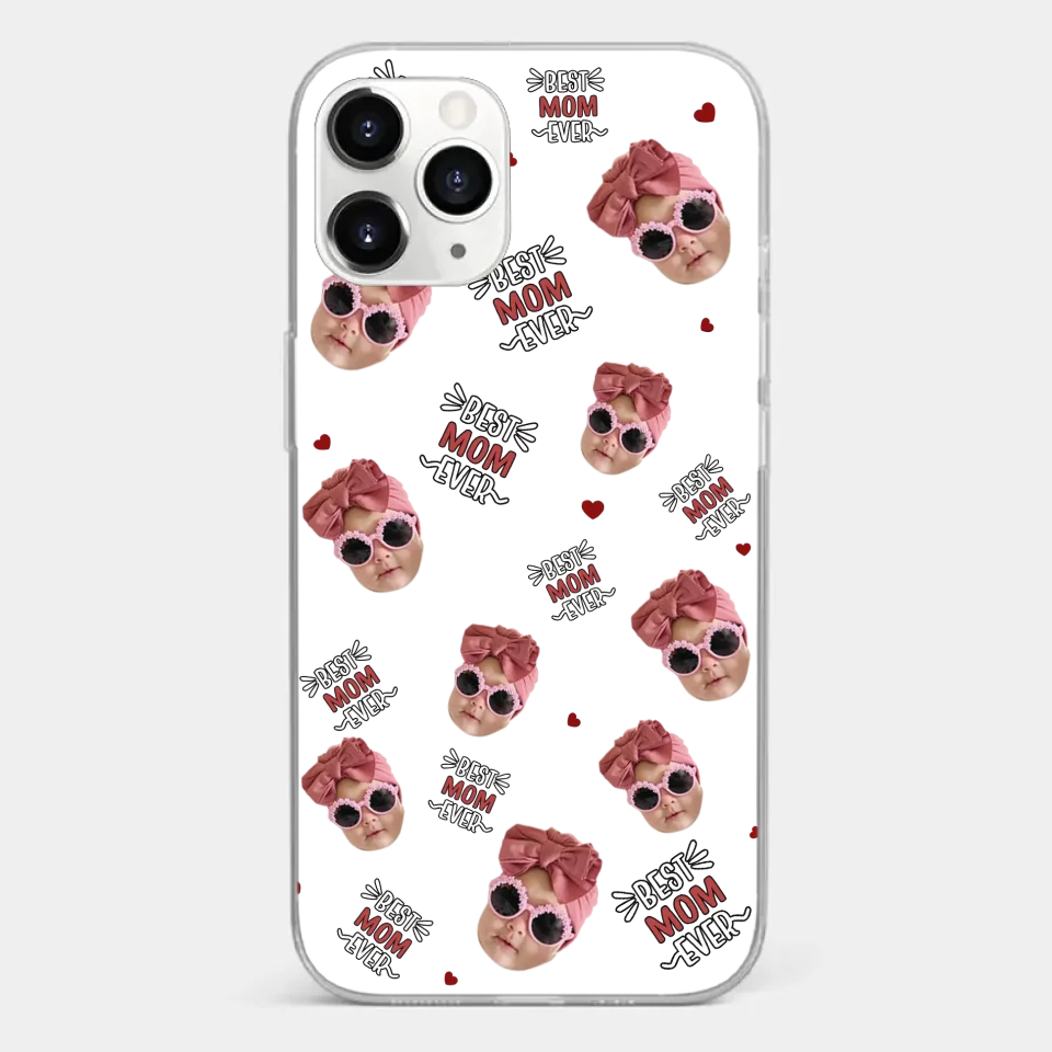 Custom Photo My Favorite People Call Me Grandma - Family Personalized Custom Clear Phone Case - Gift For Mom, Grandma
