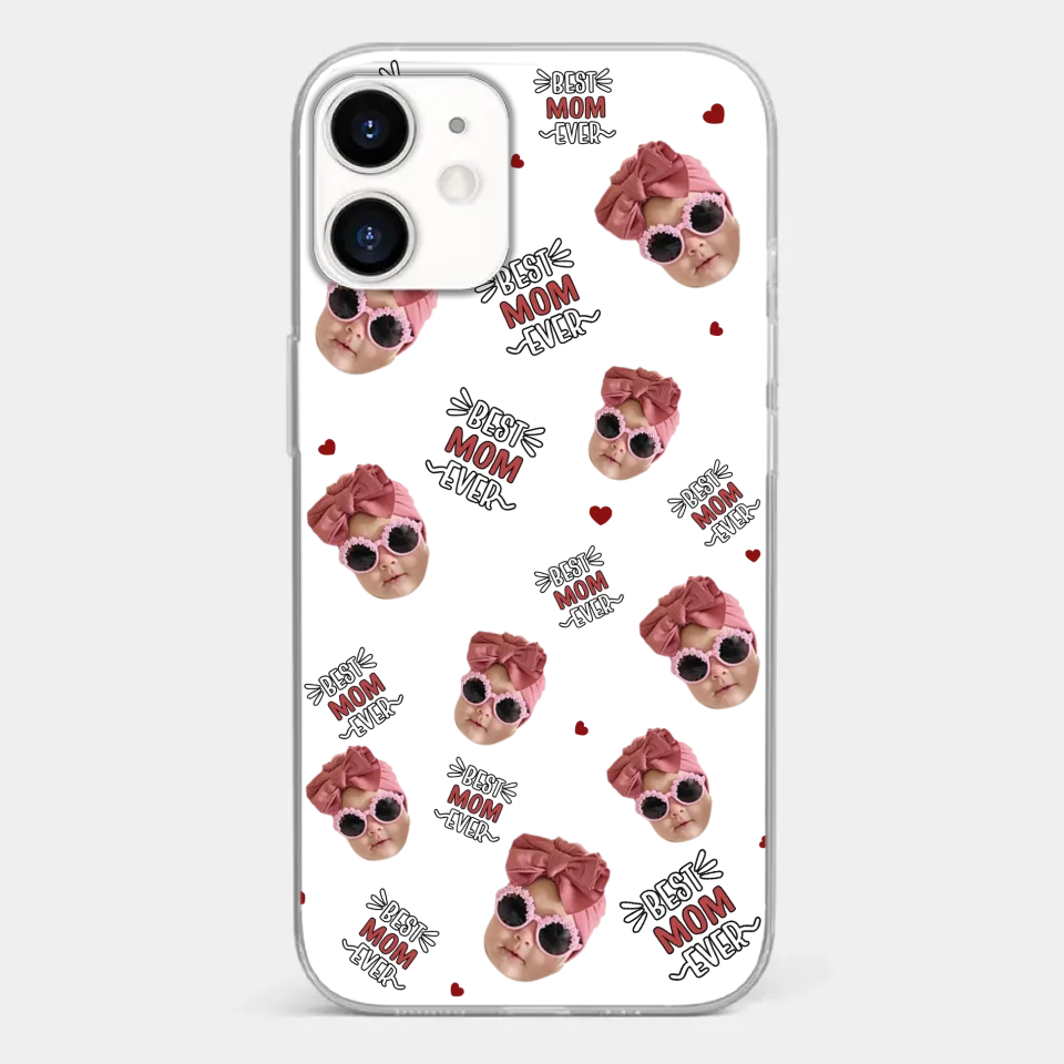 Custom Photo My Favorite People Call Me Grandma - Family Personalized Custom Clear Phone Case - Gift For Mom, Grandma