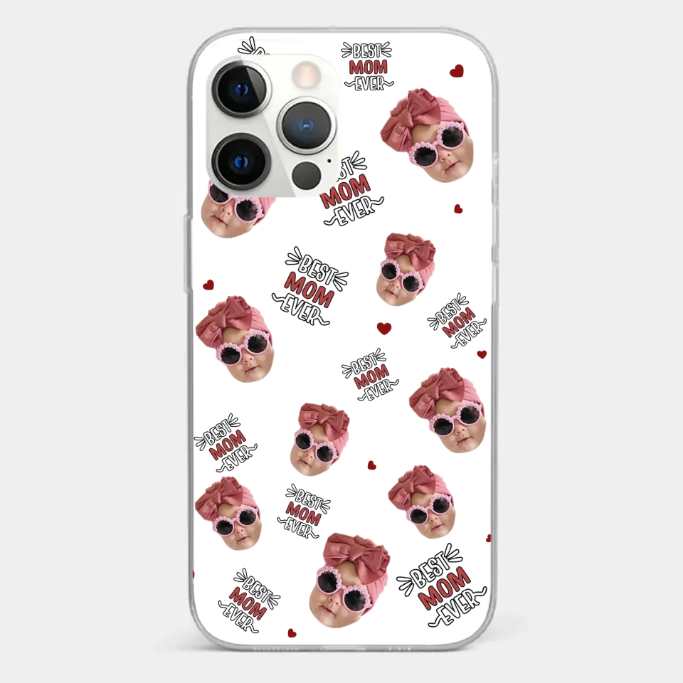 Custom Photo My Favorite People Call Me Grandma - Family Personalized Custom Clear Phone Case - Gift For Mom, Grandma