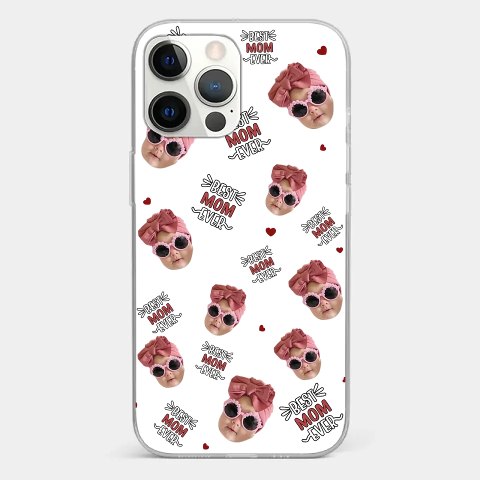 Custom Photo My Favorite People Call Me Grandma - Family Personalized Custom Clear Phone Case - Gift For Mom, Grandma