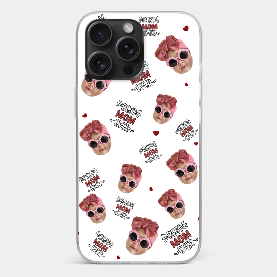 Custom Photo My Favorite People Call Me Grandma - Family Personalized Custom Clear Phone Case - Gift For Mom, Grandma