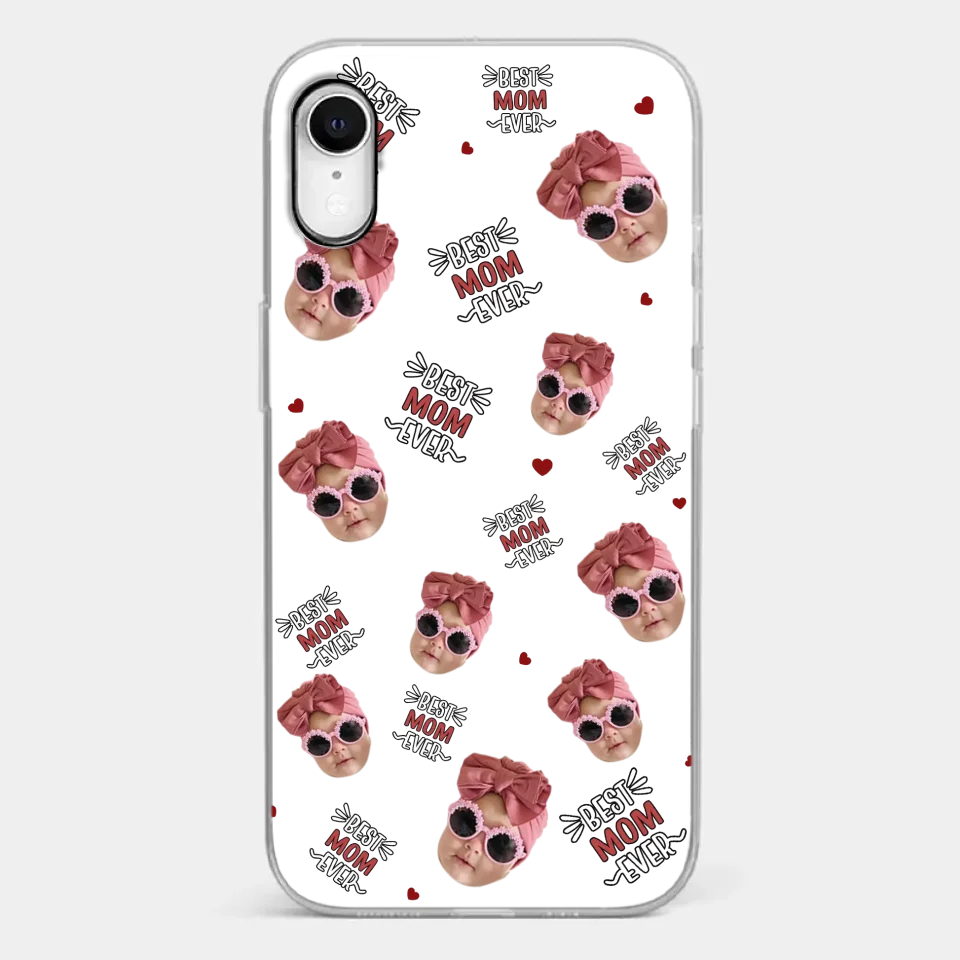 Custom Photo My Favorite People Call Me Grandma - Family Personalized Custom Clear Phone Case - Gift For Mom, Grandma