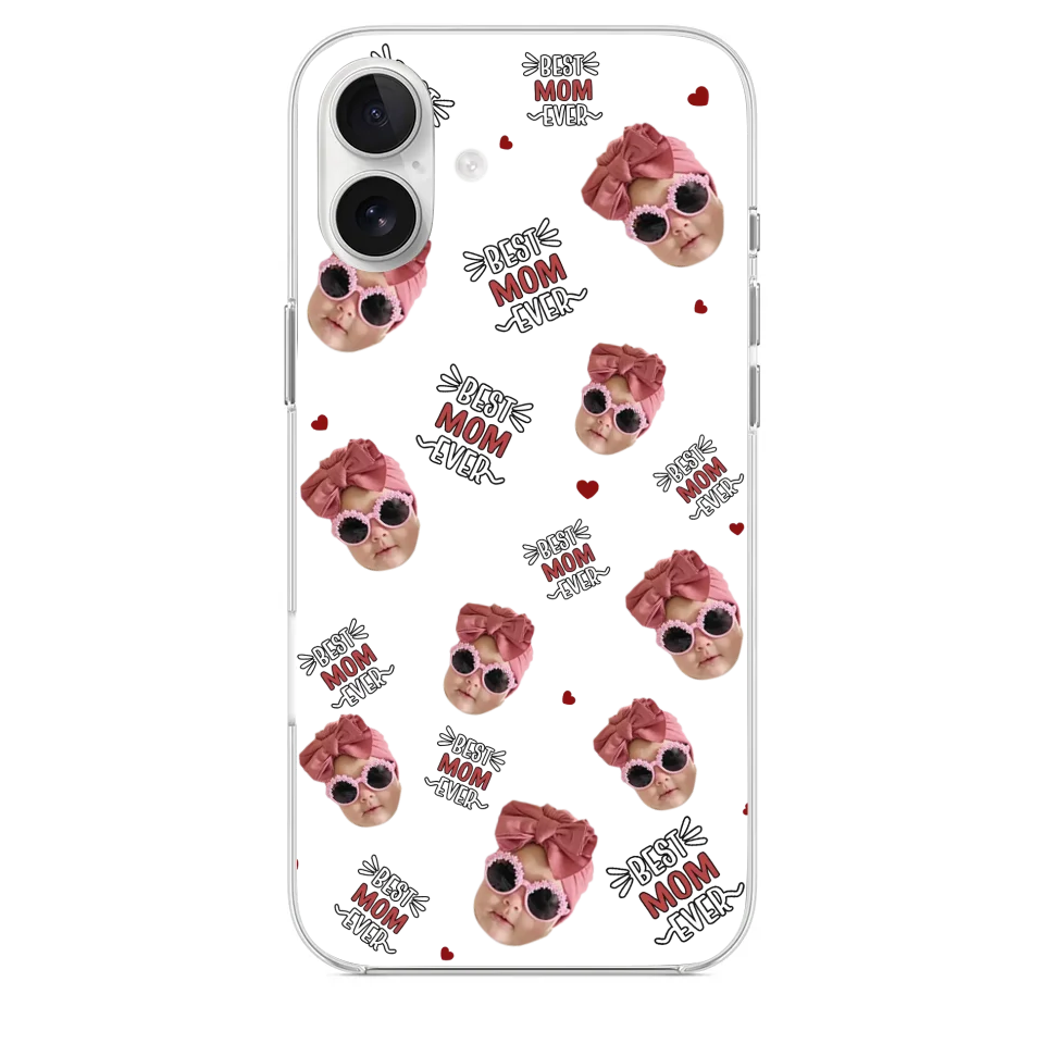 Custom Photo My Favorite People Call Me Grandma - Family Personalized Custom Clear Phone Case - Gift For Mom, Grandma