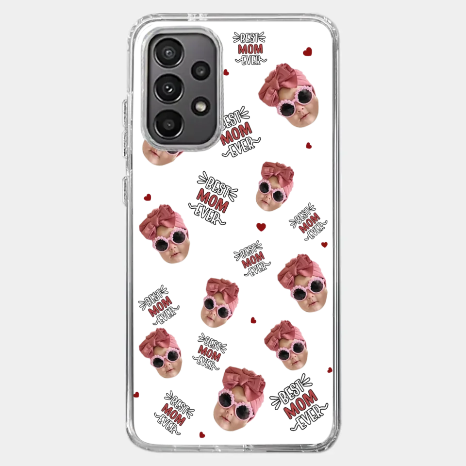 Custom Photo My Favorite People Call Me Grandma - Family Personalized Custom Clear Phone Case - Gift For Mom, Grandma