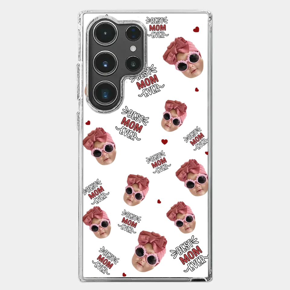 Custom Photo My Favorite People Call Me Grandma - Family Personalized Custom Clear Phone Case - Gift For Mom, Grandma