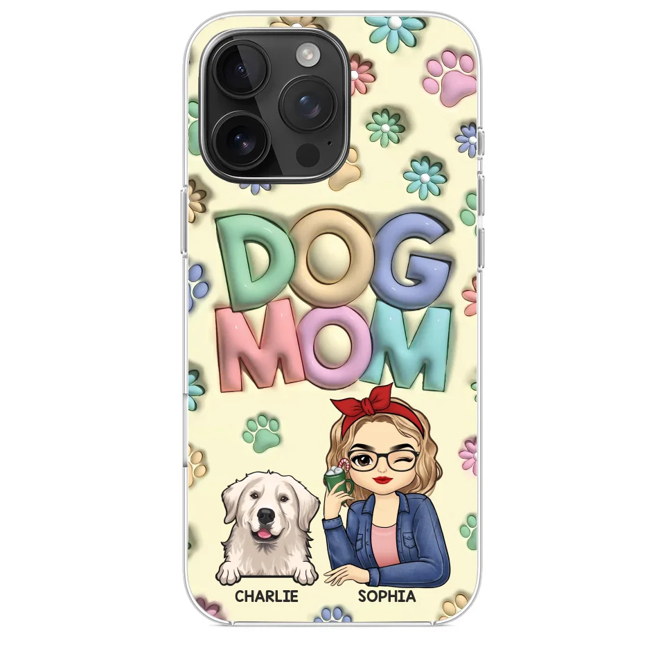 Furry Companions, Loyal Friends Who Bring Endless Joy To Our Lives - Dog & Cat Personalized Custom 3D Inflated Effect Printed Clear Phone Case - Gift For Pet Owners, Pet Lovers