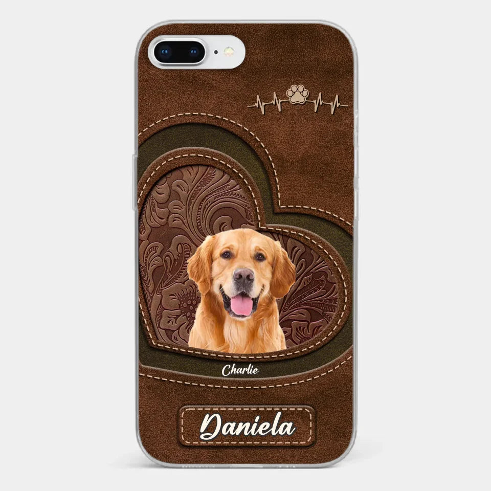 Custom Photo Wagging Tails And Holiday Tales - Dog & Cat Personalized Custom Clear Phone Case - Christmas Gift For Pet Owners, Pet Lovers