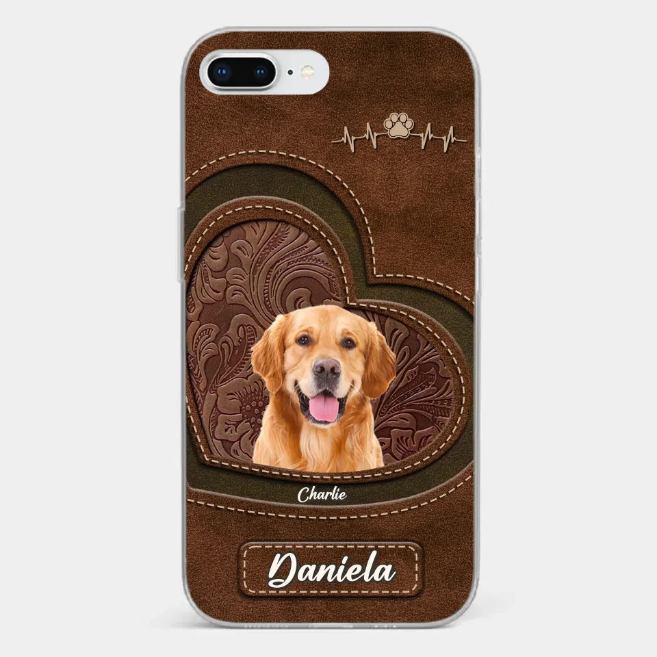 Custom Photo Wagging Tails And Holiday Tales - Dog & Cat Personalized Custom Clear Phone Case - Christmas Gift For Pet Owners, Pet Lovers