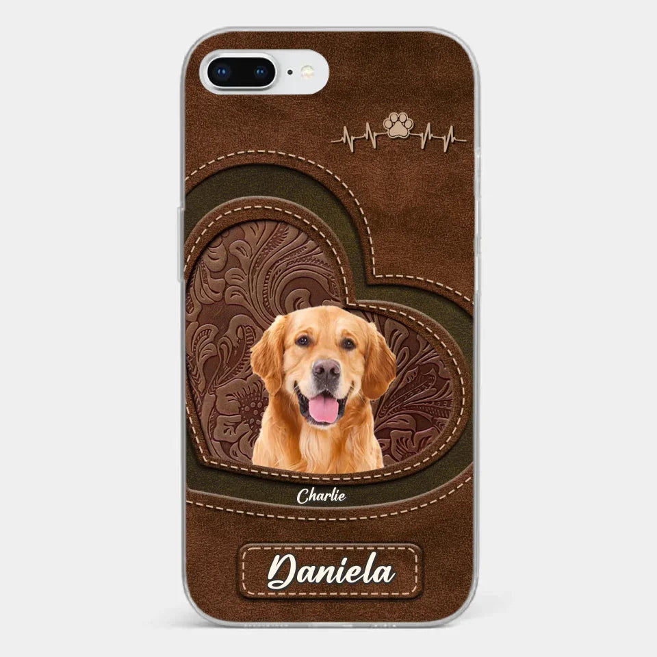 Custom Photo Wagging Tails And Holiday Tales - Dog & Cat Personalized Custom Clear Phone Case - Christmas Gift For Pet Owners, Pet Lovers