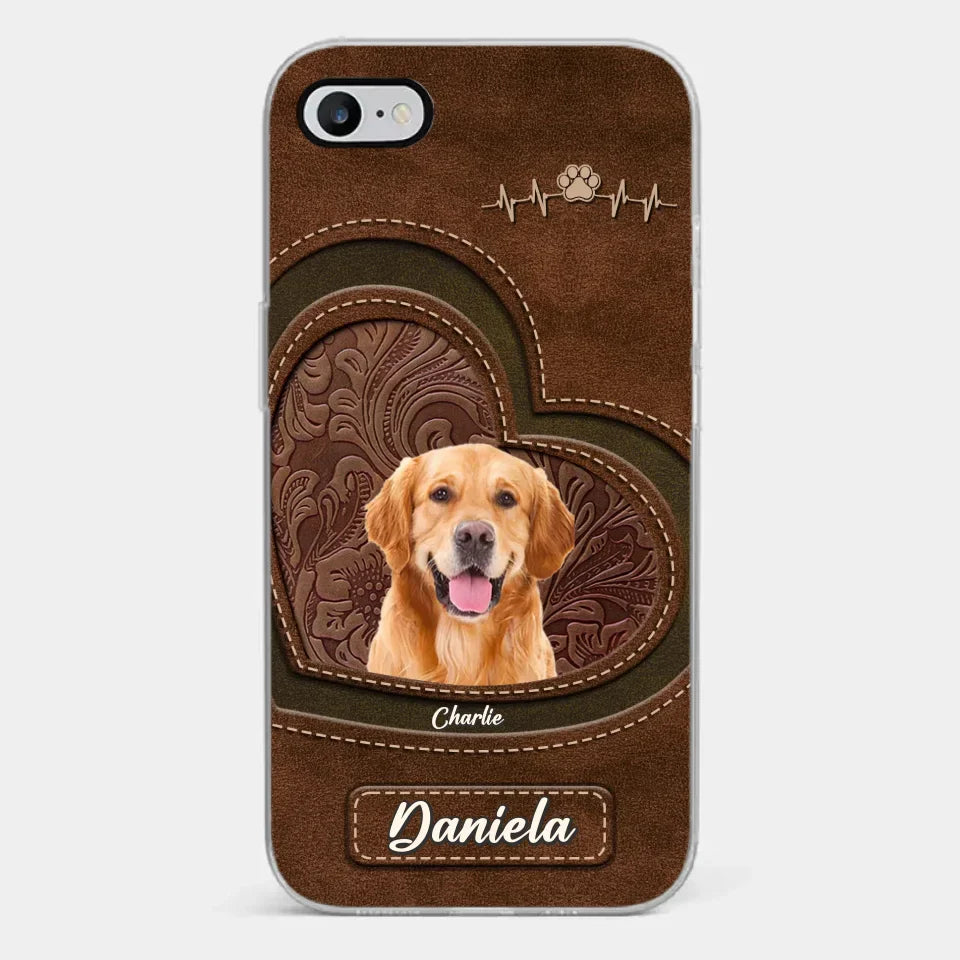 Custom Photo Wagging Tails And Holiday Tales - Dog & Cat Personalized Custom Clear Phone Case - Christmas Gift For Pet Owners, Pet Lovers