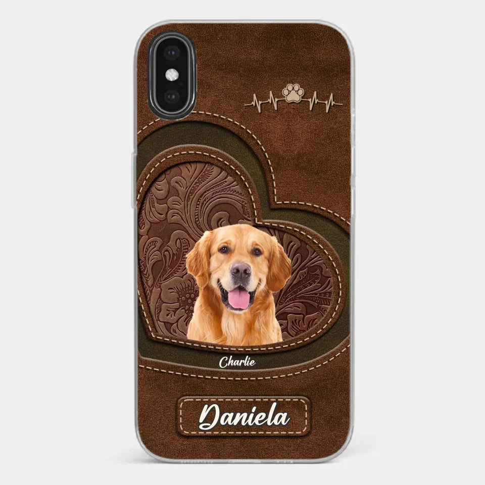 Custom Photo Wagging Tails And Holiday Tales - Dog & Cat Personalized Custom Clear Phone Case - Christmas Gift For Pet Owners, Pet Lovers