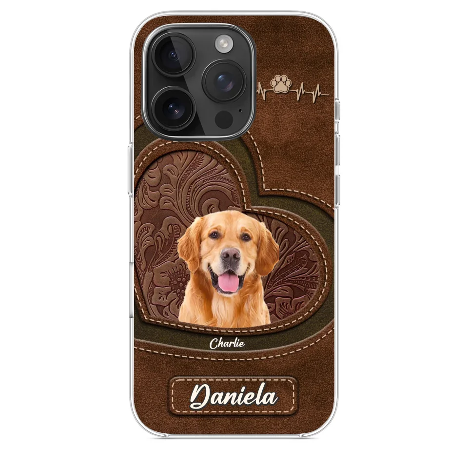 Custom Photo Wagging Tails And Holiday Tales - Dog & Cat Personalized Custom Clear Phone Case - Christmas Gift For Pet Owners, Pet Lovers