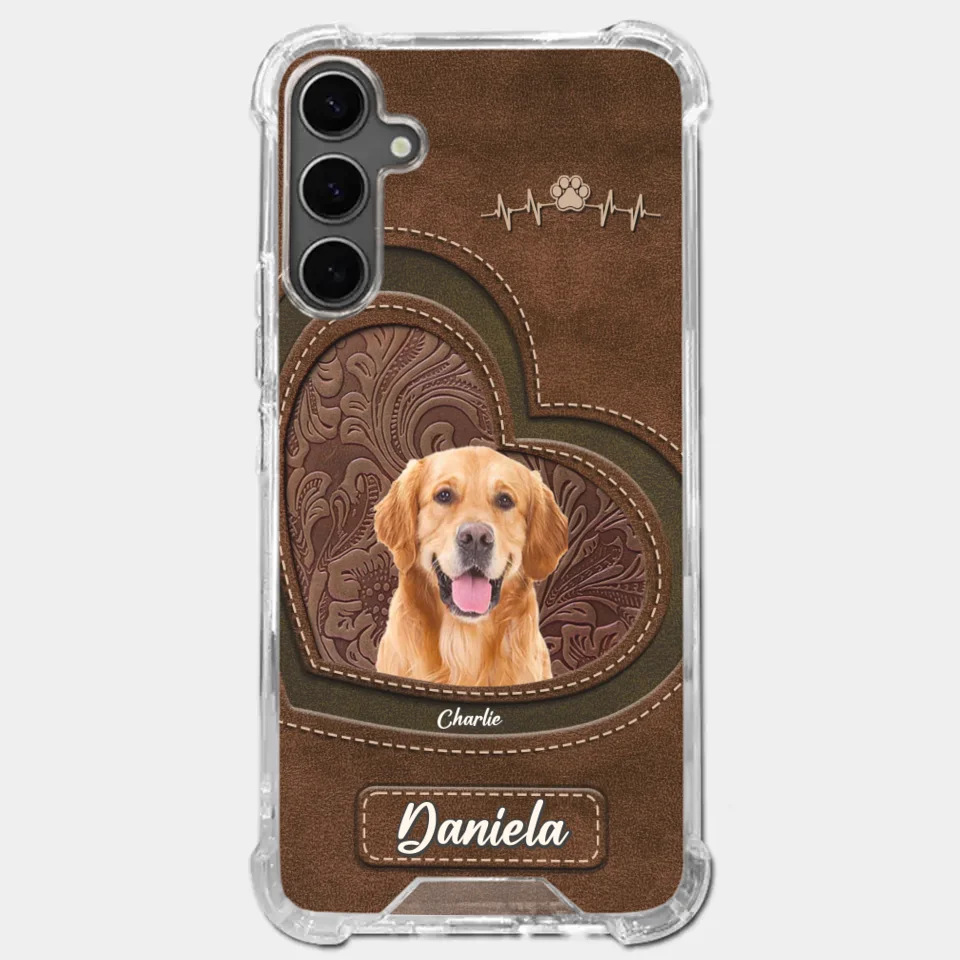Custom Photo Wagging Tails And Holiday Tales - Dog & Cat Personalized Custom Clear Phone Case - Christmas Gift For Pet Owners, Pet Lovers