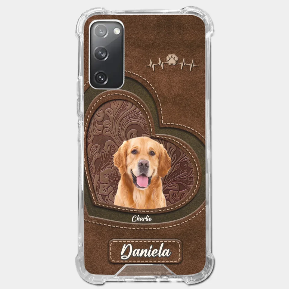 Custom Photo Wagging Tails And Holiday Tales - Dog & Cat Personalized Custom Clear Phone Case - Christmas Gift For Pet Owners, Pet Lovers