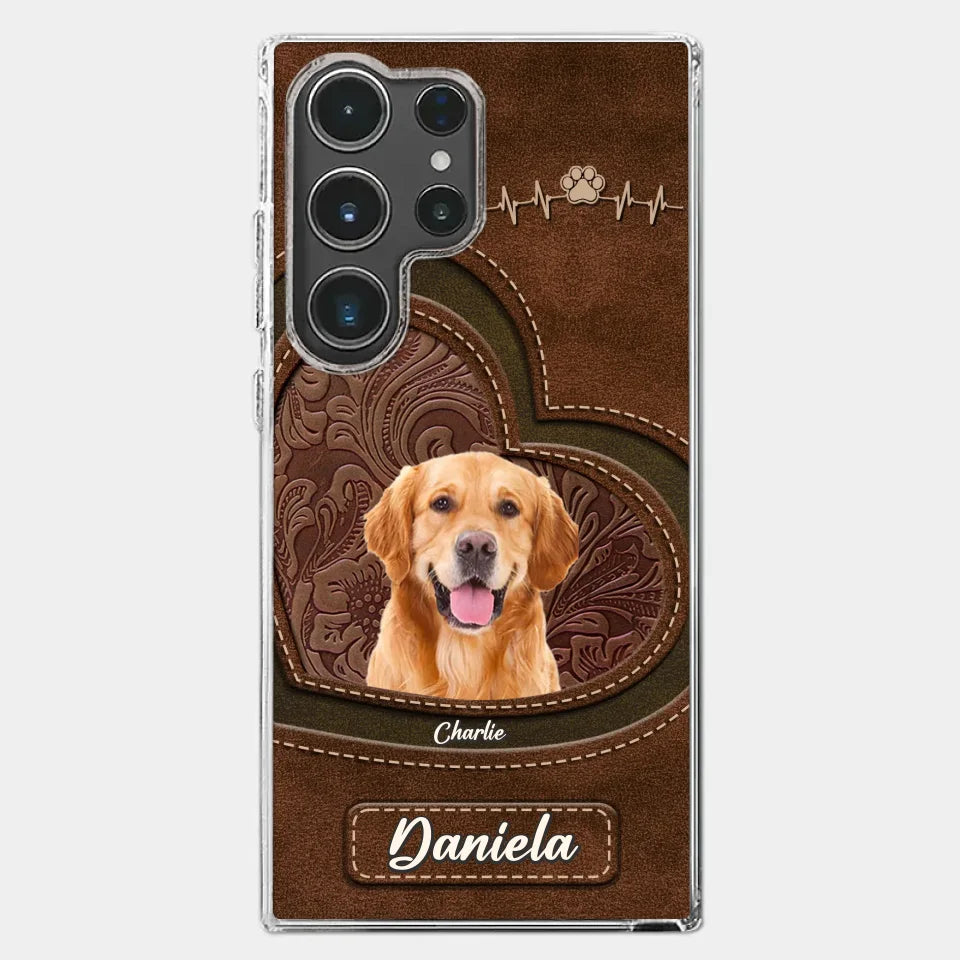 Custom Photo Wagging Tails And Holiday Tales - Dog & Cat Personalized Custom Clear Phone Case - Christmas Gift For Pet Owners, Pet Lovers