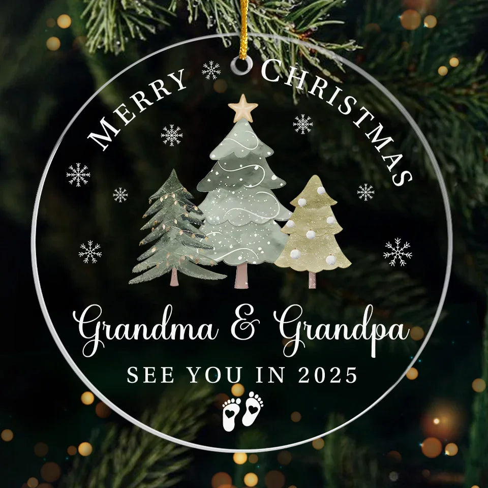 A New Baby Is Like The Beginning Of All Things - Family Personalized Custom Ornament - Acrylic Custom Shaped - Christmas Gift For Family Members, Pregnancy